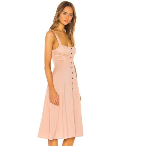 WeWoreWhat Harper Dress in Maple Sugar EUC Size Medium - Picture 3 of 6